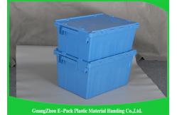 China Standard Plastic Attached Lid Containers Foldable Large Distribution For Industry supplier