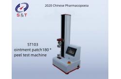 China Ointment Patch 180 ° Electronic Peel Test Machine Pharmaceutical Testing Instruments supplier