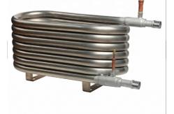 China Titanium Coaxial Heat Exchanger Low Power Consumption For Manufacturing Plant supplier