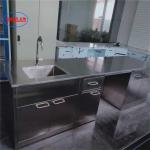 Laboratory Stainless Steel Lab Bench - Cabinet - Load Capacity 300kg for sale