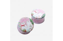 China Custom Printed 0.23mm Metal Tin Box With Removable Lid supplier