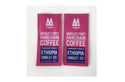 China Zipper Coffee Bean Packaging Smell Proof With Heat Seal Side Gusset supplier