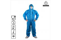 China Disposable Polypropylene SPP Breathable Disposable Protective Coverall for Hygiene supplier