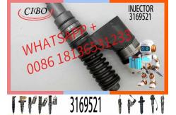 China Diesel Fuel Injector 3169521 8113837 for D12A D12C D12D Engine supplier