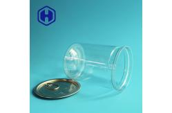 China 350ml Round Packing Plastic Spice Cans Sauce Tinplate Easy Open End supplier