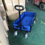 Steel Frame Folding Beach Wagon Collapsible Festival Trolley Camping Utillty 600D for sale