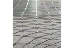 China 7 X 19 60*60mm 2.0mm Wire Rope Mesh supplier