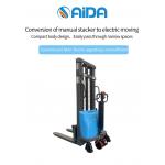 2T Load Capacity 2 Way Entry Forklift Walkie Stacker With CE Electric Lifter Option for sale