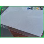 Strong Stiffness Double Sides Grey Paper Roll , 0.8mm - 2.0mm  Grey Chipboard Sheets for sale