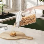 Clear Reusable Eco Friendly Plastic Rectangular Stackable Lunch Containers