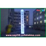 White Portable Inflatable Lighting Decoration For Rental Business for sale