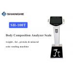Accurate Electronic Height And Weight Machine Measuring Weight Body Fat / Muscle For Adults for sale