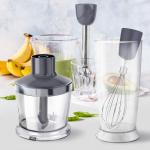 Multifunction Portable Hand Blender BPA Free 12 Speed Low Noise