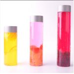 Clear Twist Cap 16OZ 0.4l Plastic Beverage Jar for sale