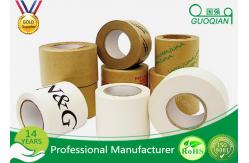 China Writable Art Craft Kraft Paper Tape , brown kraft tape Printed Custom Logo supplier