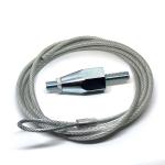 Steel Wire Rope Crimped With Snap Hook Toggle Cable Gripper Suspension Kit for sale