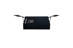 China Custom Large 700mm Single Black Aluminum Alloy UTE Canopy Dog Box supplier