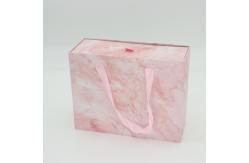 China Christmas's Day Customized Packaging Surprise Gift Box With Handle Cardboard Drawer Box supplier