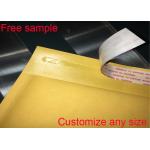 Yellow Kraft Paper Mailing Envelopes Self Adhesive Seal Logo Printing Available for sale