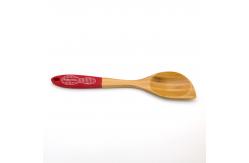 China wooden spatula and spoon with silicone supplier