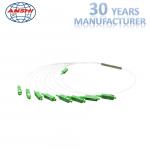Fiber Optic Splitter Mini Module PLC Steel Tube 1x8 With SC/APC Connecter