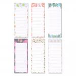 CMYK Magnetic Fridge Notepads Shopping Grocery List Pad For School for sale