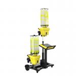 Twin Badminton Shuttlecock Launcher Highest Feeding 7.5W OEM for sale