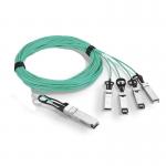 Cable Assembly QSFP-40G 100G 200G  1m 2m 3m 5m 10m  OM2 OM3 OM4 AOC Active Optical  Custom Cable  QSFP+ QSFP28 QSFP56 QSFP-DD for sale