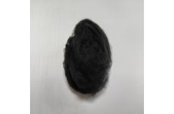 China Recycled Polyester Staple Fiber 2.5D 51mm Black Low Moisture supplier