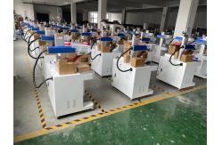 China Portable Desktop Fiber Laser Marking Machine Engraving Printing Machine supplier