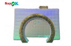 China Event Booth Displays Camera Shaped Inflatable Photo Booth Enclosure For Exhibition /  Bar supplier