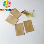 Small Recycled Brown Kraft Paper Custom Printing Aluminum Foil Moisture Proof