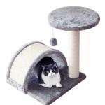 Sustainable Cat House And Scratcher ODM Fabric Cat Scratch Poles for sale