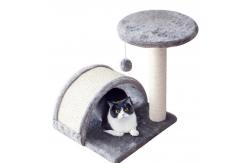 China Sustainable Cat House And Scratcher ODM Fabric Cat Scratch Poles supplier