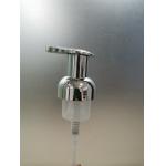 PP Cosmetic Dispenser Pump Plating Bright Silver To Prevent Discoloration And Aging Of Pump Head for sale