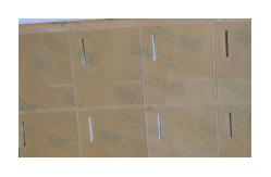 China Computer Transparent Die Cut Mylar PET PC PP Plastic Sheets MH17478 supplier