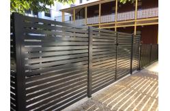 China OEM / ODM Aluminium Profile Gate Fence Powder Coated Design Consistency supplier