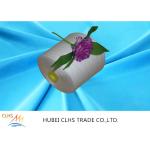 100% Ring Spun 40/2 Polyester Yarn Raw White Paper/Plastic Cone for sale
