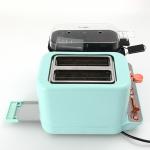 Plastic SS Multifunction Breakfast Machine Sandwich Toaster 120V for sale