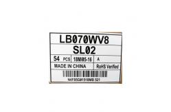 China LB070WV8-SL02 Original 7.0 inch 800*480 TFT LCD Display Screen supplier