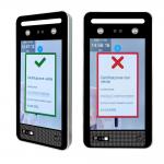 Health Digital EU Green Pass Scanner 8 Inch Face Recognition Access Control for sale