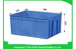 China Autoparts Warehouse Euro Stacking Containers Distribution Virgin PP Materials supplier