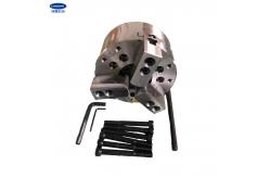 China Hydraulic 4 Inch 3 Jaw Lathe Chuck , Three Jaw Self Centering Chuck supplier