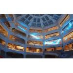 1/3 Scan 220v 60hz P1.25Video Transparent Led Screen Display 3g Wifi Control transparent led screen for sale