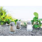 10ml Capacity Modern Glass Salt and Pepper Shaker Set with Grinder and Condiment for sale