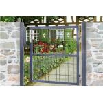 50*200mm Hole Single Modern Metal Garden Gates for sale