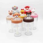 Hydrate Silicone Straw Water Bottle for sale