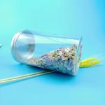 1200ml Transparent Sealed Plastic Food Jars For Spice