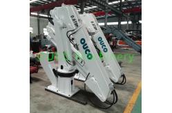 China 8m Folding 0.6t Remote Control Ship Deck Cranes supplier