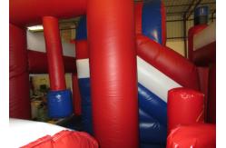 China Fire engine inflatable combo inflatable fire truck combo Fire Fighting Truck inflatable combos supplier